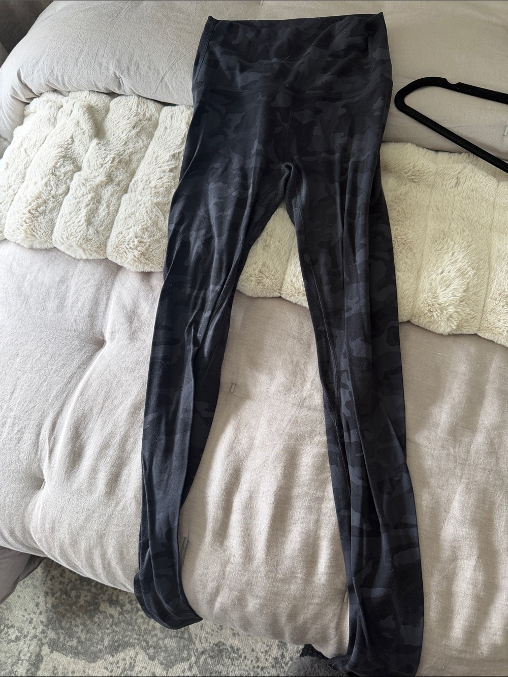 Lululemon Align High-Waist Black Camo Leggings